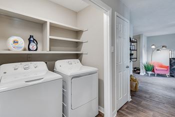 Full-size washer/dryer